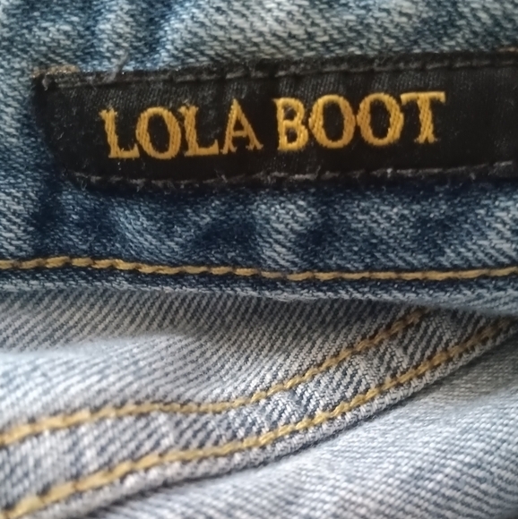 Lucky Brand Women's 8 / 29 (30x30) Lola Boot Cut Low Rise Blue Jeans Denim - Picture 4 of 13